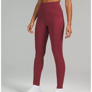 LULULEMON WUNDER UNDER HIGH RISE TIGHT 28” LUXTREME LEGGINGS